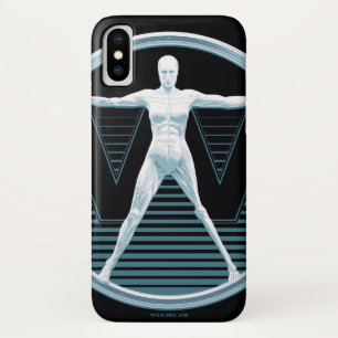 Westworld Vitruvian Android Logo iPhone X Hoesje