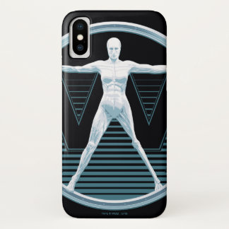 Westworld | Vitruvian Android Logo iPhone X Hoesje