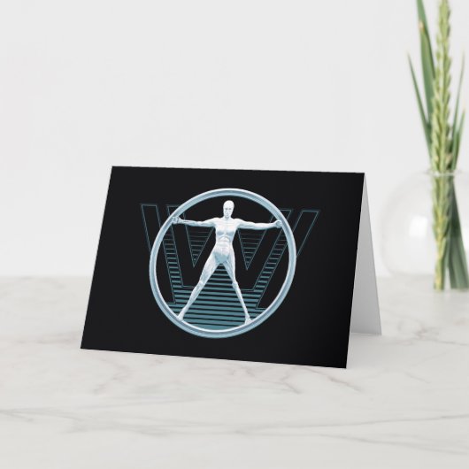 Westworld | Vitruvian Android Logo Kaart (Voorkant)
