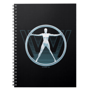 Westworld   Vitruvian Android Logo Notitieboek