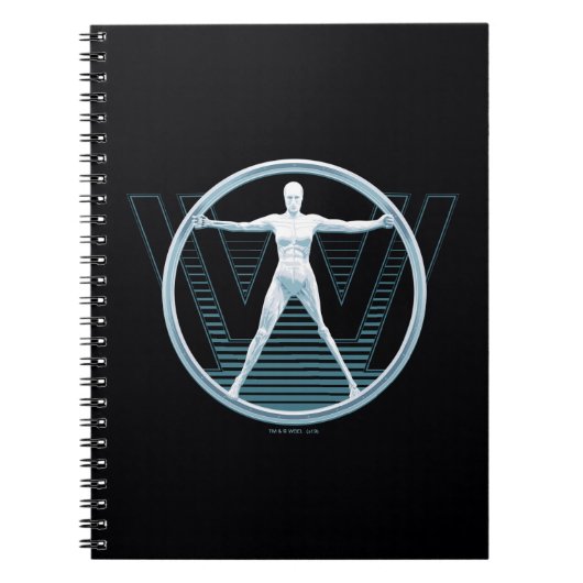 Westworld | Vitruvian Android Logo Notitieboek (Voorkant)