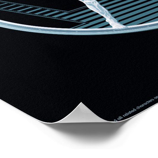 Westworld | Vitruvian Android Logo Poster (Hoek)