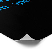 Wet 18:9 met zeegarens boven het open zee poster (Hoek)