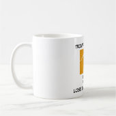 "Wet Fly Gold - Truite Fly "To Do List" Mug (Gauche)