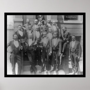 Wet Graduaten van de Universiteit van Howard 1899 Poster