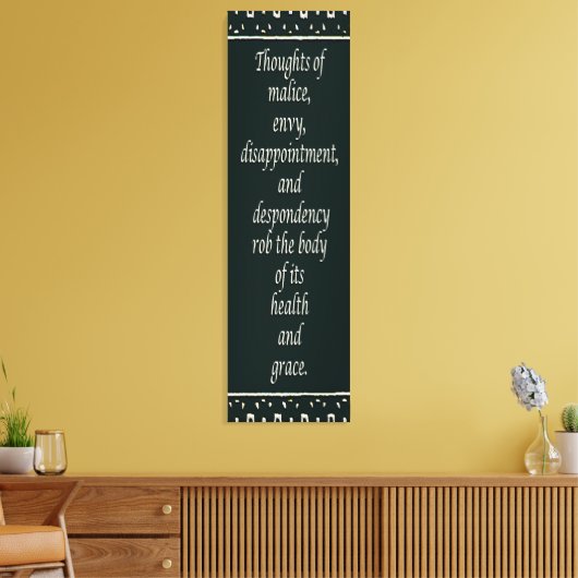 Wet inzake aanhalingsquota canvas afdruk (Insitu (Woonkamer))