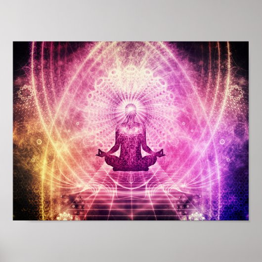 Wet inzake de behandeling van tractie-Chakra Poster (Voorkant)