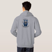 Wet op de Cooley met opvallende angst Hoodie (Achterkant volledig)