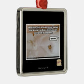 Wet op de Natuur #45 Metalen Ornament (Rechts)