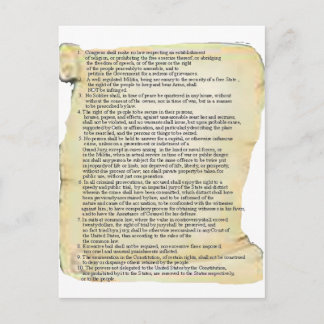 wet op de rechten briefkaart