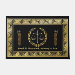 Wet schalen lauwerkrans Griekse sleutel fasces adv Deurmat