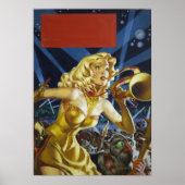 wetenschap Alien Monsters Pulp Poster (Voorkant)