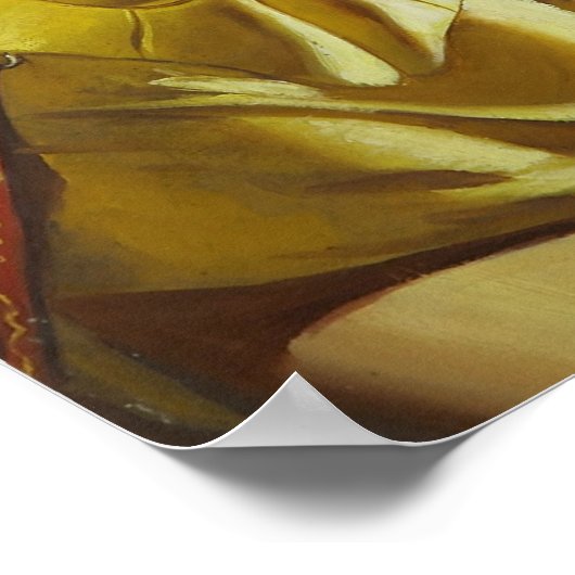 wetenschap Alien Monsters Pulp Poster (Hoek)