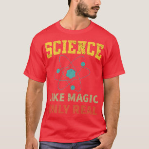 Wetenschap als alleen magie - Funny Atom Premium T-shirt