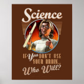 WETENSCHAP: Als u uw hersenen niet gebruikt... (16 Poster (Voorkant)