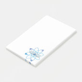 WETENSCHAP BIEDT ME EEN HADRON POST-IT® NOTES (Schuin)