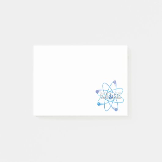 WETENSCHAP BIEDT ME EEN HADRON POST-IT® NOTES (Voorkant)
