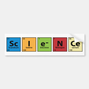 Wetenschap Bumpersticker