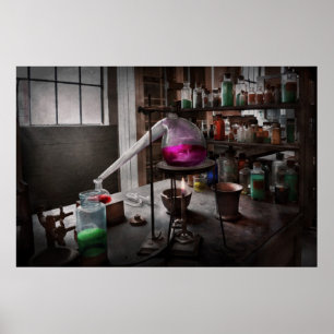 Wetenschap - Chemicaliste - Chemie voor de geneesk Poster