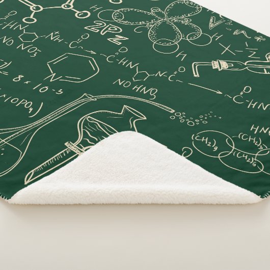 Wetenschap, chemie, laboratoriumpatroon sherpa deken (3/4)