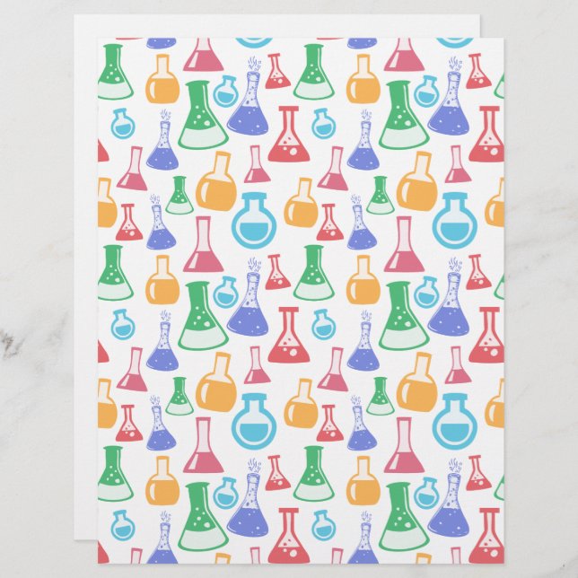 Wetenschap / Chemie Patroonstaal (Voorkant / Achterkant)