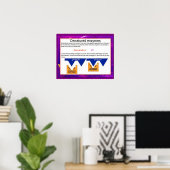 Wetenschap, Digestie, gedenatureerde enzymen Poster (Thuiskantoor)