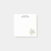 WETENSCHAP DOET ER TOE GRAPPIG CITAAT POST-IT® NOTES (Voorkant)