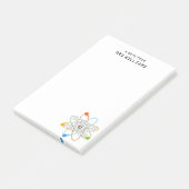 WETENSCHAP DOET ER TOE Grappig Wetenschap Citaat Post-it® Notes (Schuin)