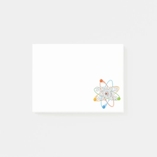 WETENSCHAP DOET ER TOE POST-IT® NOTES (Voorkant)