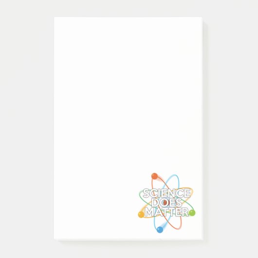 WETENSCHAP DOET ZAAK POST-IT® NOTES (Voorkant)