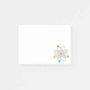 WETENSCHAP DOET ZAAK POST-IT® NOTES