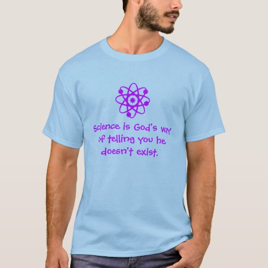 Wetenschap en God T-shirt (Voorkant)