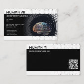 Wetenschap en technologie | AI-ingenieur Visitekaartje (Voorkant / Achterkant)