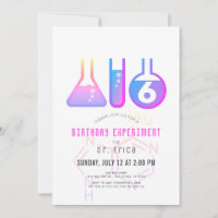 Wetenschap Experiment Neon Roze Adenine Meisje Ver
