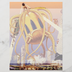 wetenschap Fiction Alien War Invasion Octopus