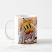 wetenschap Fiction Alien War Invasion Octopus Koffiemok (Links)