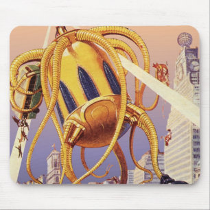  wetenschap Fiction Alien War Invasion Octopus Muismat