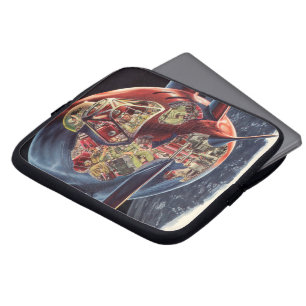  wetenschap Fiction Astronaut Rocket Spaceship Laptop Sleeve