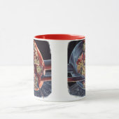  wetenschap Fiction Astronaut Rocket Spaceship Mok (Midden)