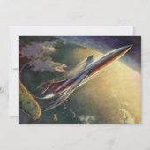 wetenschap Fiction Spaceship Airplane Earth (Voorkant)