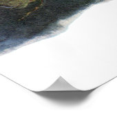  wetenschap Fiction Spaceship Airplane Earth Poster (Hoek)