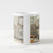 Wetenschap Fiction Urban Paris, Steam Punk Jumbo Mok (Voorkant)