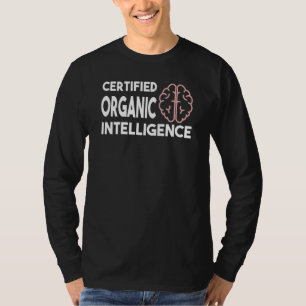 Wetenschap gecertificeerde organische intelligenti t-shirt