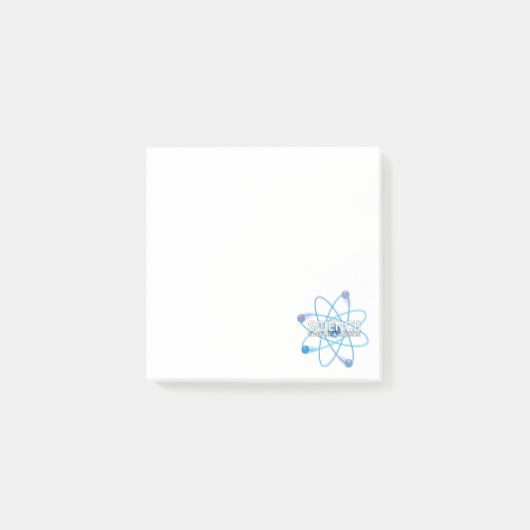WETENSCHAP GEEFT ME EEN HADRON POST-IT® NOTES (Voorkant)