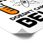 Wetenschap geeft niet om wat je gelooft poster (Hoek)