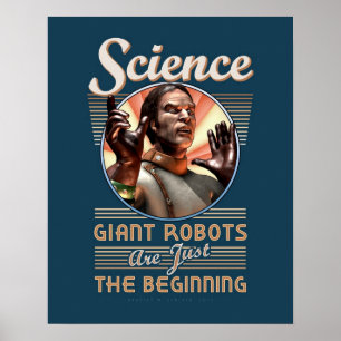 WETENSCHAP: Giant Robots poster (16 x 20 inch)