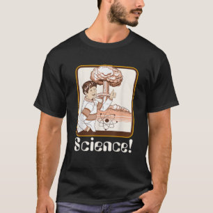  Wetenschap Gif Grappig Atoombom Retro Nerd G T-shirt