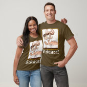  Wetenschap Gift Funny Atomic Bomb Retro T-shirt (Unisex)