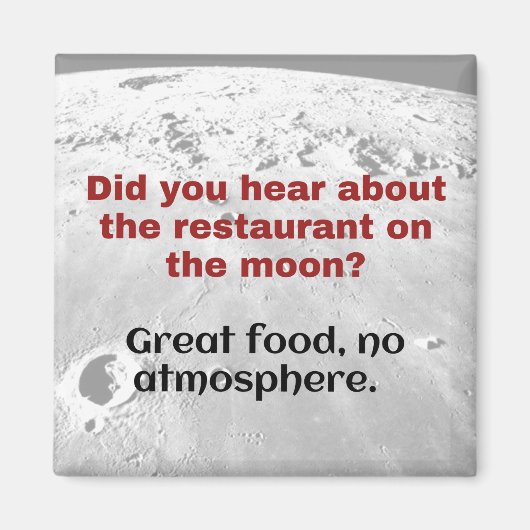 Wetenschap grap, papa grap magent magneet (Voorkant)