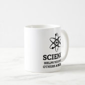 Wetenschap helpt je te bewijzen dat anderen Dumb C Koffiemok (Voorkant rechts)
